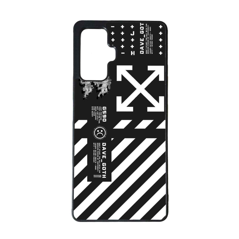 POCO F4 GT REDMI K50 GAMING - CASE GOMA URBANA BLANCO NEGRO