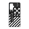 POCO F4 GT REDMI K50 GAMING - CASE GOMA URBANA BLANCO NEGRO