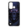 ZTE A53 PLUS - CASE GOMA CALAVERA NEGRO