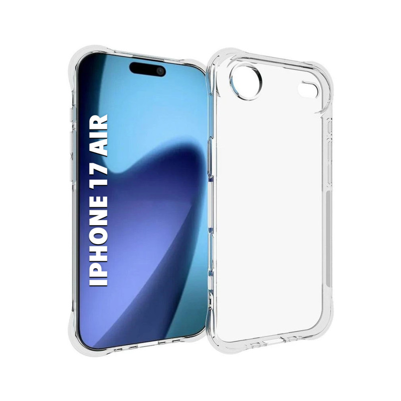 IPHONE 17 AIR - CASE GOMA TRANSP ANTISHOCK