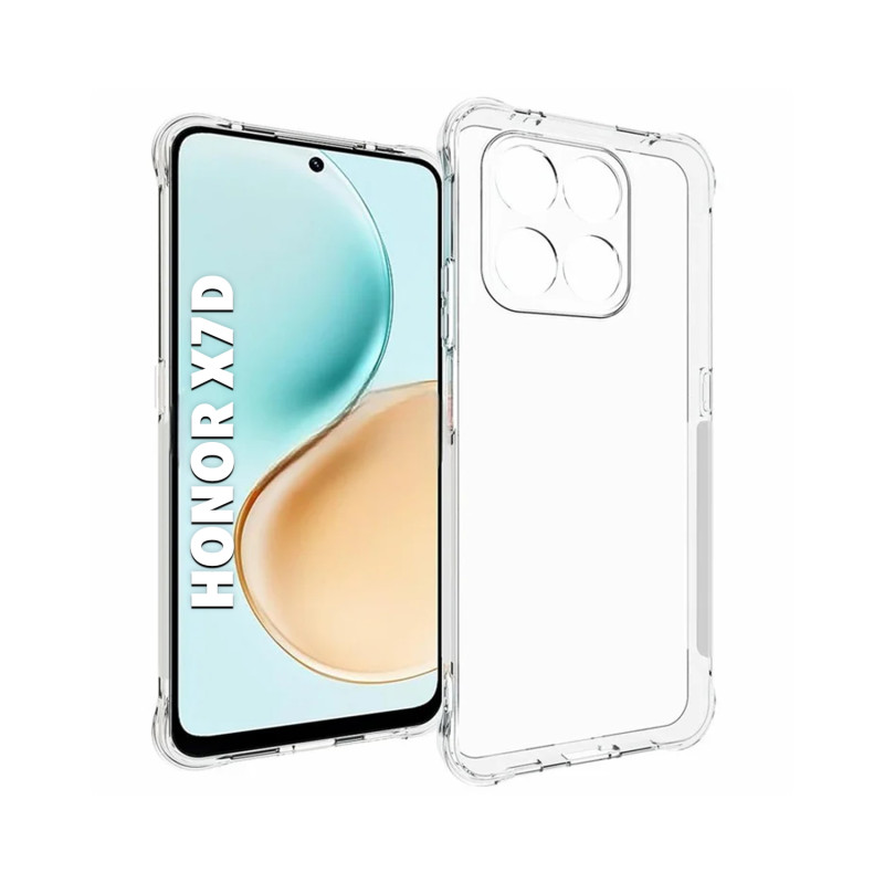 HONOR X7D - CASE GOMA TRANSP ANTISHOCK