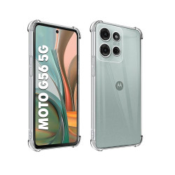 MOTO G56 - CASE GOMA TRANSP...