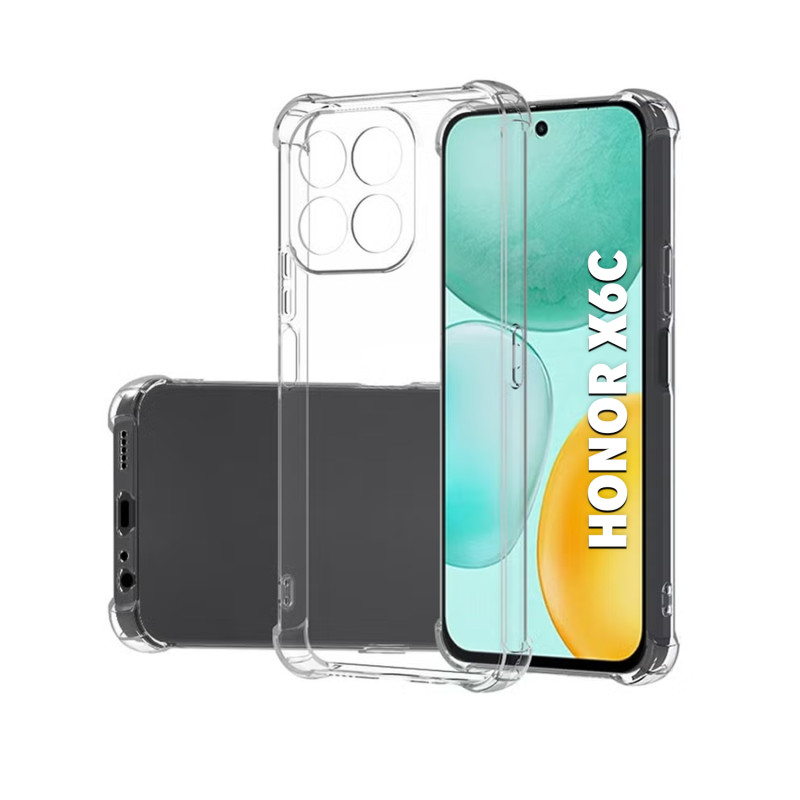 HONOR X6C - CASE GOMA TRANSP ANTISHOCK
