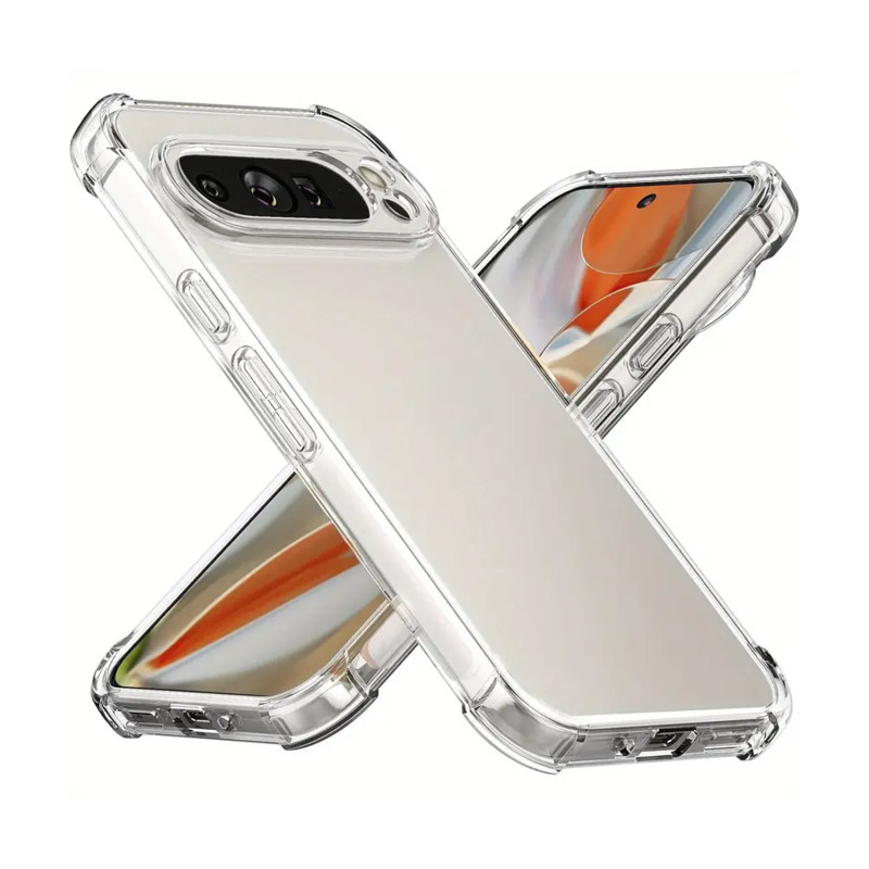GOOGLE PIXEL 9 PRO XL - CASE GOMA ANTI-IMPACTO TRANSPARENTE