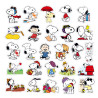 PACK 50 STICKERS VINILO SNOOPY