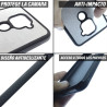 MOTOROLA G15 - CASE GOMA GATITOS NEGRO
