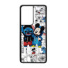 SAMSUNG S21 ULTRA - CASE GOMA MICKEY X STITCH NEGRO